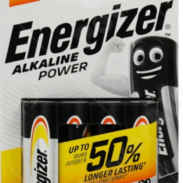 Energizer AA Alkaline Power - Batterie Stilo BL4